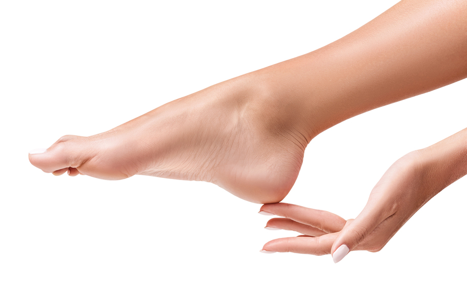 What products does a podiatrist use for foot care?